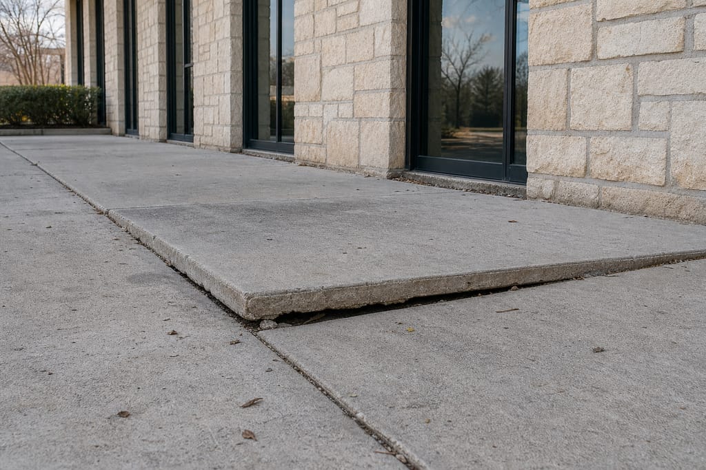 Commercial Sidewalk Repair photo