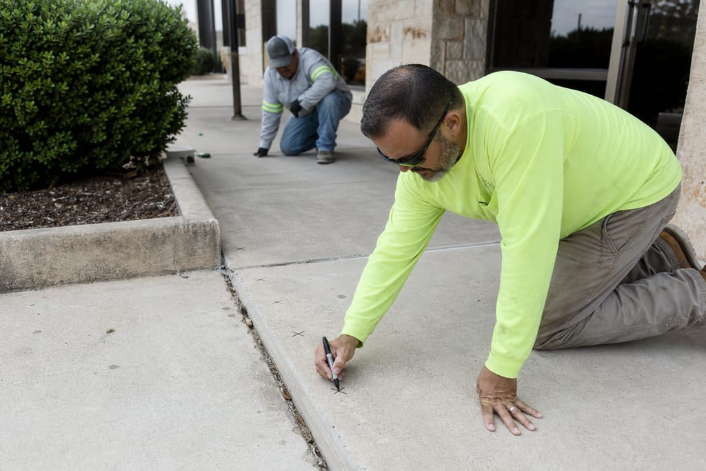 Marking access points photo
